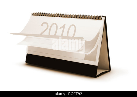 Tischkalender 2010 Stockfoto