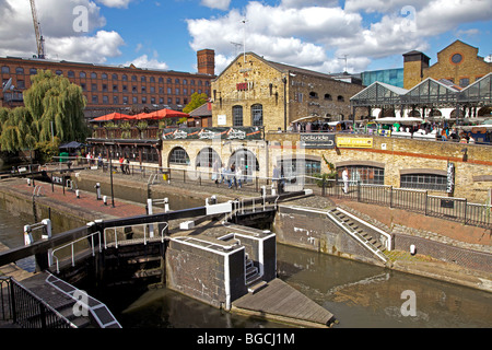 Camden Lock, Regents Canal, London, England Stockfoto