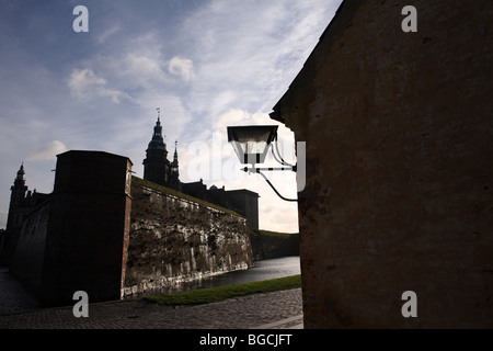 Schloss Kronborg in Helsingør (auf Englisch auch bekannt als Elsinore) auf der Insel Seeland (Sjælland) in Dänemark Stockfoto