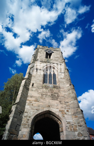 Stadtzentrum von Warwick die Kreisstadt von warwickshire Stockfoto