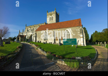 Wootten Wawen Kirche Atratford-upon-Avon sächsischen Kirche älteste in warwickshire Stockfoto