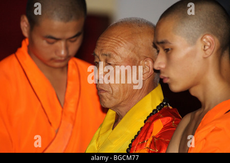 China - Shaolin-Mönche Stockfoto