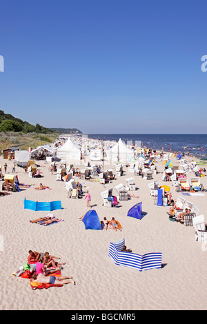 Heringsdorf-Strand, Insel Usedom, Mecklenburg-West Pomerania, Deutschland Stockfoto