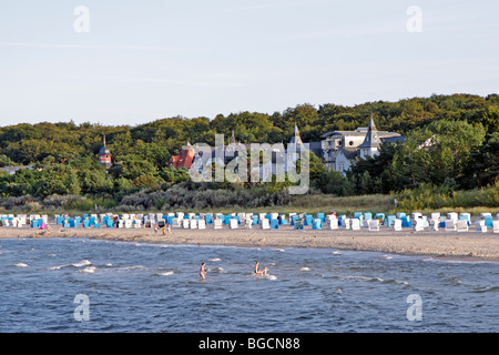 Strand von Zinnowitz, Insel Usedom, Mecklenburg-West Pomerania, Deutschland Stockfoto
