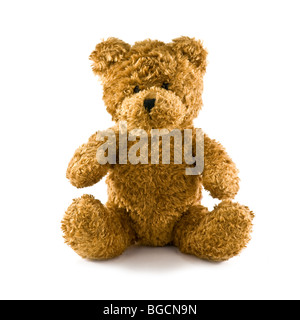 Teddybär, isoliert Stockfoto