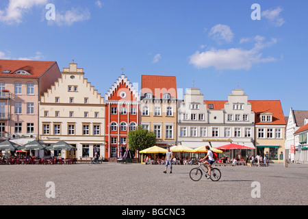 Marktplatz, Greifswald, Mecklenburg-West Pomerania, Deutschland Stockfoto