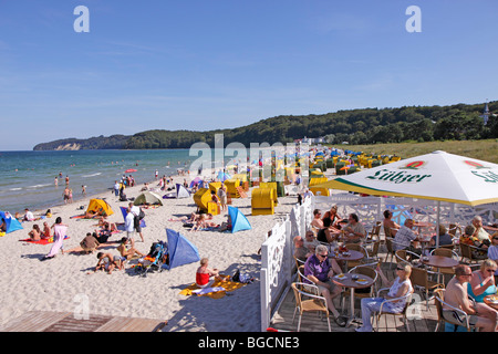 Strand von Binz, Insel Rügen, Mecklenburg-West Pomerania, Deutschland Stockfoto