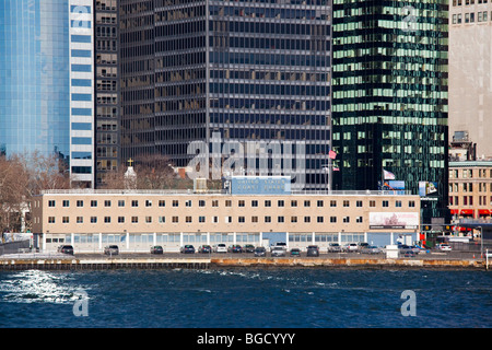 United States Coast Guard Gebäude im Zentrum von Manhattan, New York City Stockfoto