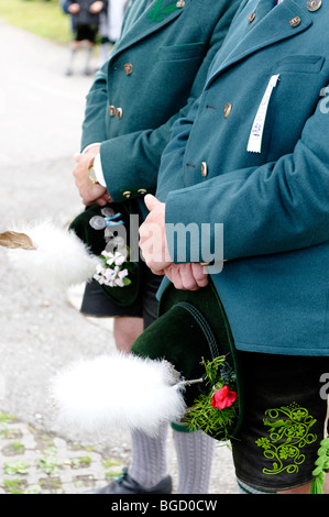 Festgottesdienst, 850-Jahr-Feier, Bad Heilbrunn, Loisachtal, Oberbayern, Deutschland, Europa Stockfoto