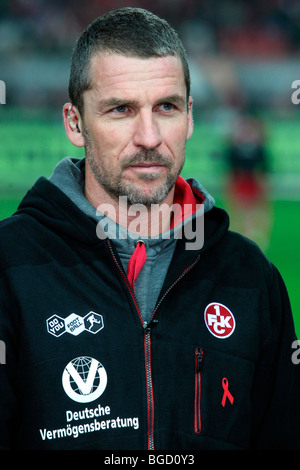 Marco Kurz, Trainer des 1. FC Kaiserslautern zweite Abteilung Fußball-Verein, Kaiserslautern, Rheinland-Pfalz, Deutschland, Eur Stockfoto