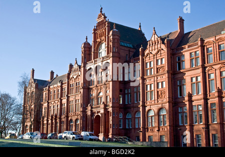 Peel Gebäude, Salford Universität Salford, größere Manchester, UK Stockfoto