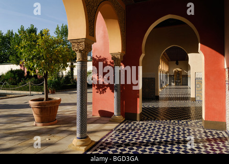 Berlin. Deutschland. Oriental Garden in den Garten der Welt Gärten der Welt-Erholungspark in Marzahn. Stockfoto