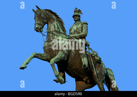 Reiterstatue von Zar Nikolaus i. von Russland (1796-1855) in Sankt Petersburg, Russland Stockfoto