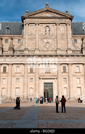 El Escorial in Madrid, Spanien. UNESCO-Weltkulturerbe. Stockfoto