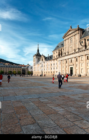 El Escorial in Madrid, Spanien. UNESCO-Weltkulturerbe. Stockfoto