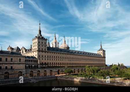 El Escorial in Madrid, Spanien. UNESCO-Weltkulturerbe. Stockfoto