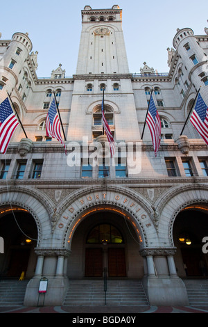 Old Post Office Pavillon Building in Washington, D.C. Stockfoto