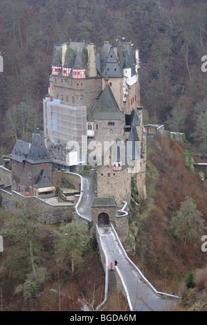 Mittelalterliche Burg Burg Eltz in Deutschland Stockfoto