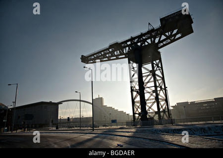 der Finnieston-Kran in Glasgow Schottland Stockfoto