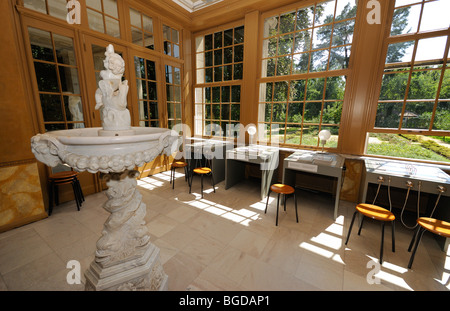 Haus der Wannseekonferenz, Haus der Wannsee-Konferenz, Gedenkstätte und Museum. Wannsee, Zehlendorf. Berlin. Deutschland. Stockfoto