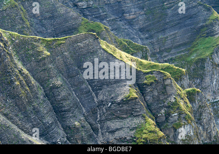 Westflanke des Mt. Hoher Ifen, Kleinwalsertal, Allgäu, Vorarlberg, Austria, Europe Stockfoto