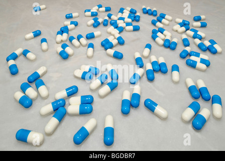 Pillen und Tabletten Stockfoto