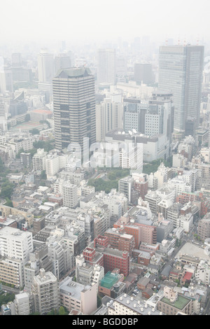 Tokyo von oben, Japan, Asien Stockfoto