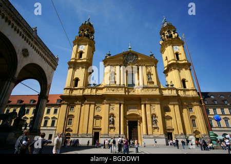 Theatine Kirche, München, Bayern, Deutschland, Europa Stockfoto