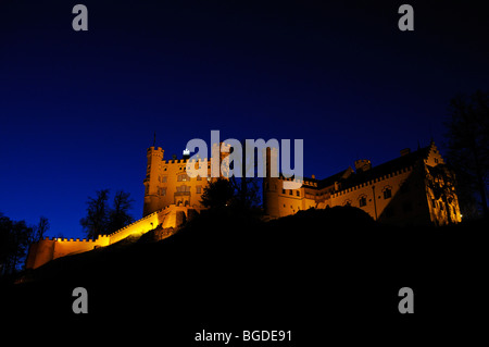 Schloss Hohenschwangau, Füssen, Bayern, Deutschland, Europa Stockfoto