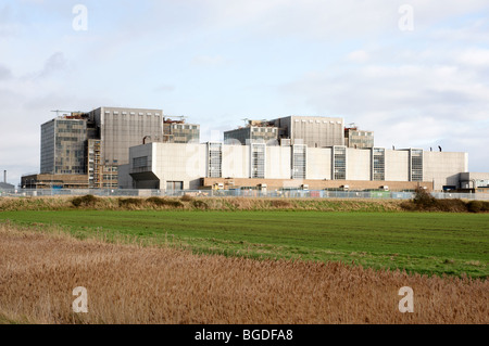 Bradwell Kernkraftwerk, Essex, England. Stockfoto