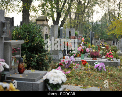 friedhof in Tschechien Stockfoto