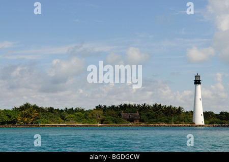 Key Biscayne, Cape Florida State Park, Leuchtturm, Miami, Florida, USA Stockfoto