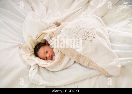 1 Tag O. Babyjungen. Stockfoto