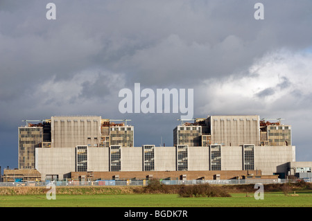Bradwell Kernkraftwerk, Essex, England. Stockfoto