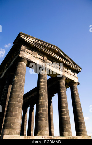 Penshaw Denkmal, eine der Nord-Osten Englands wichtigsten Wahrzeichen, auf dem Penshaw Hill in Sunderland, England. Stockfoto