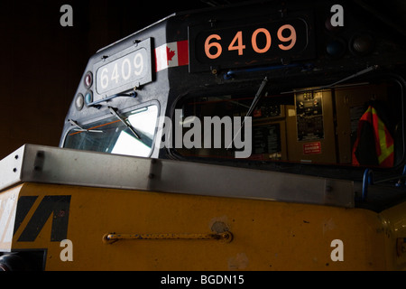 Kanadische per Zug in Quebec City, Kanada Stockfoto