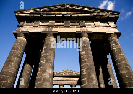Penshaw Denkmal, eine der Nord-Osten Englands wichtigsten Wahrzeichen, auf dem Penshaw Hill in Sunderland, England. Stockfoto