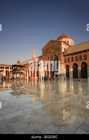 Syrien, Damaskus, Old, Town, Umayyaden-Moschee, Ehrenhof Stockfoto