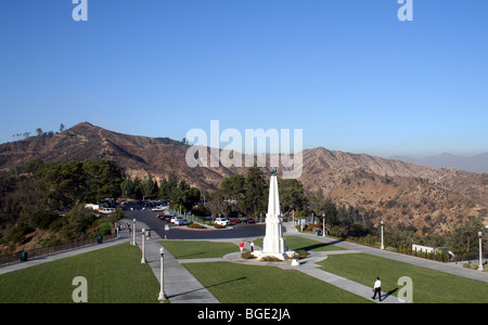 Griffith Park und Observatorium Stockfoto