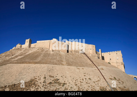 Aleppo, Syrien, die Zitadelle, der Altstadt (UNESCO-Website) Stockfoto