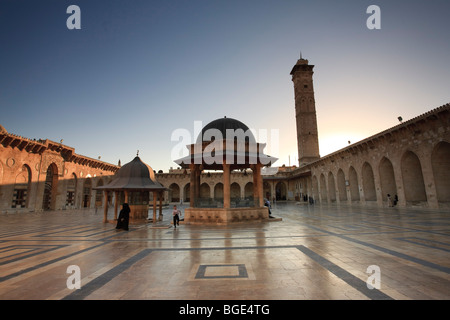 Syrien, Aleppo, die Altstadt (UNESCO-Site), große Moschee (Al Jamaa al Kebir) Stockfoto