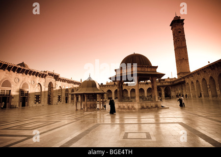 Syrien, Aleppo, die Altstadt (UNESCO-Site), große Moschee (Al Jamaa al Kebir) Stockfoto