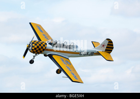 Jakowlew Jak-52 Flugzeug Air show 2009 Stockfoto