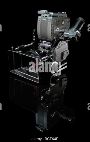 Studioaufnahme Produkt einer Panavision Genesis moderne Digital Movie Kamera. Stockfoto