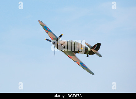 Hawker Hurricane Jagdflugzeug Stockfoto