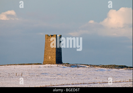 Der Bergkuppe Kitchener Denkmal in Birsay North West Mainland Orkney Highland Scotland.  SCO 5756 Stockfoto