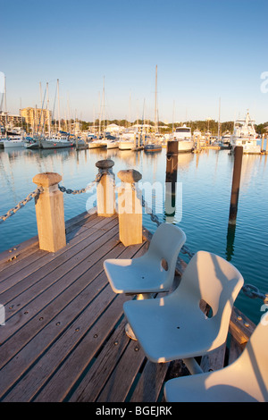 Cullen Bay Marina in Darwin. Northern Territory, Australien Stockfoto