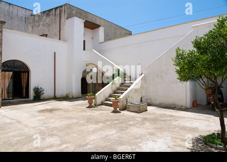 Italien: Apulien, Morciano di Leuca (Lecce) in der Burg Stockfoto