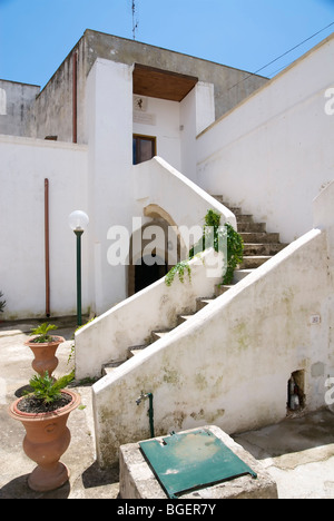 Italien: Apulien, Morciano di Leuca (Lecce) in der Burg Stockfoto