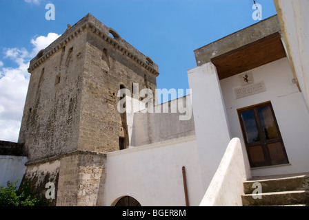 Italien: Apulien, Morciano di Leuca (Lecce) in der Burg Stockfoto